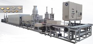 Высокотемпературная конвейерная печь для спекания HTCC керамики модель HTL3025-1716ZCNH